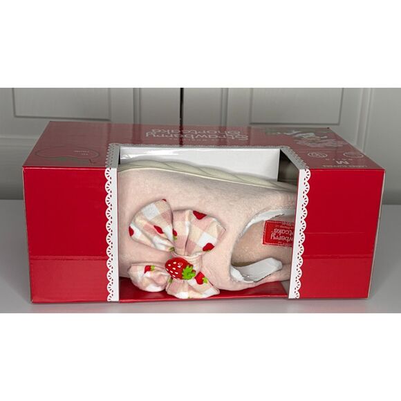 Strawberry Shortcake Ladies Slippers – Memory Foam Sz M (6.5–7.5) - Picture 3 of 8